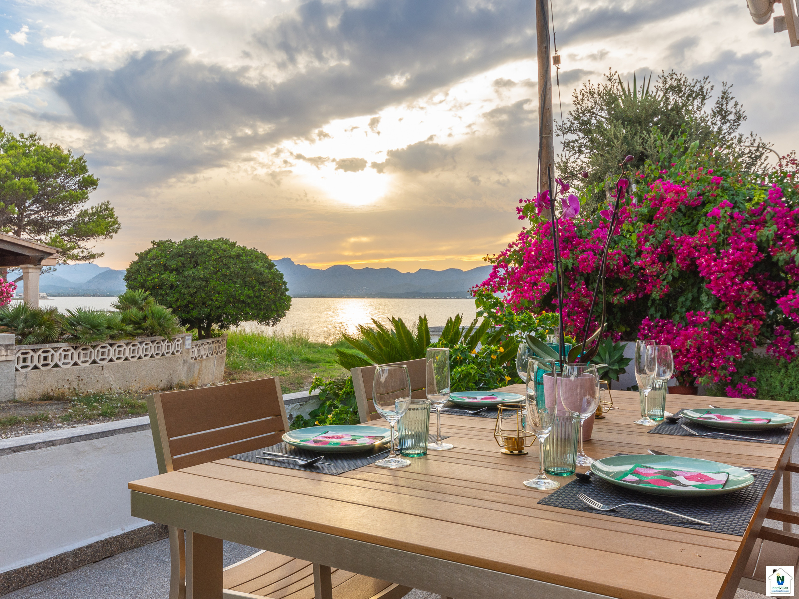 Familienhaus in Manresa Alcudia, direkt am Meer