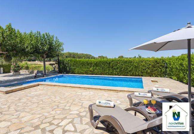 Hus på landet i Pollensa / Pollença - VILLA CAN PEDRO  Ref. VP25 Hus på landet i Pollensa / Pollença - VILLA CAN PEDRO  Ref. VP25