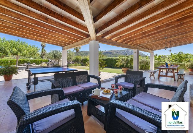 Hus på landet i Pollensa / Pollença - VILLA CAN PEDRO  Ref. VP25 Hus på landet i Pollensa / Pollença - VILLA CAN PEDRO  Ref. VP25