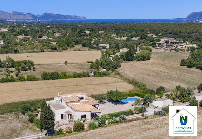 Hus på landet i Pollensa / Pollença - VILLA CAN PEDRO  Ref. VP25 Hus på landet i Pollensa / Pollença - VILLA CAN PEDRO  Ref. VP25