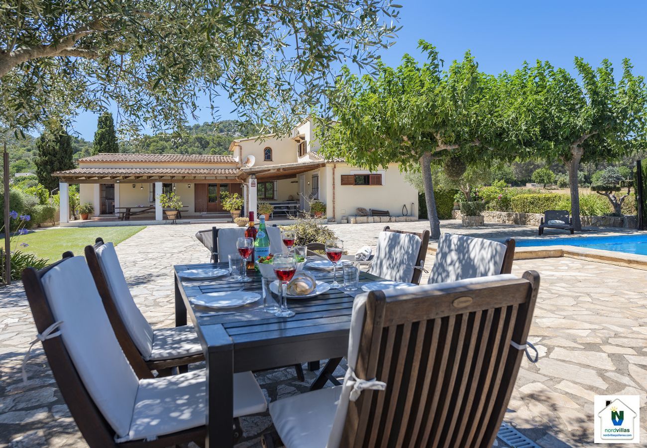 Hus på landet i Pollensa / Pollença - VILLA CAN PEDRO  Ref. VP25 Hus på landet i Pollensa / Pollença - VILLA CAN PEDRO  Ref. VP25