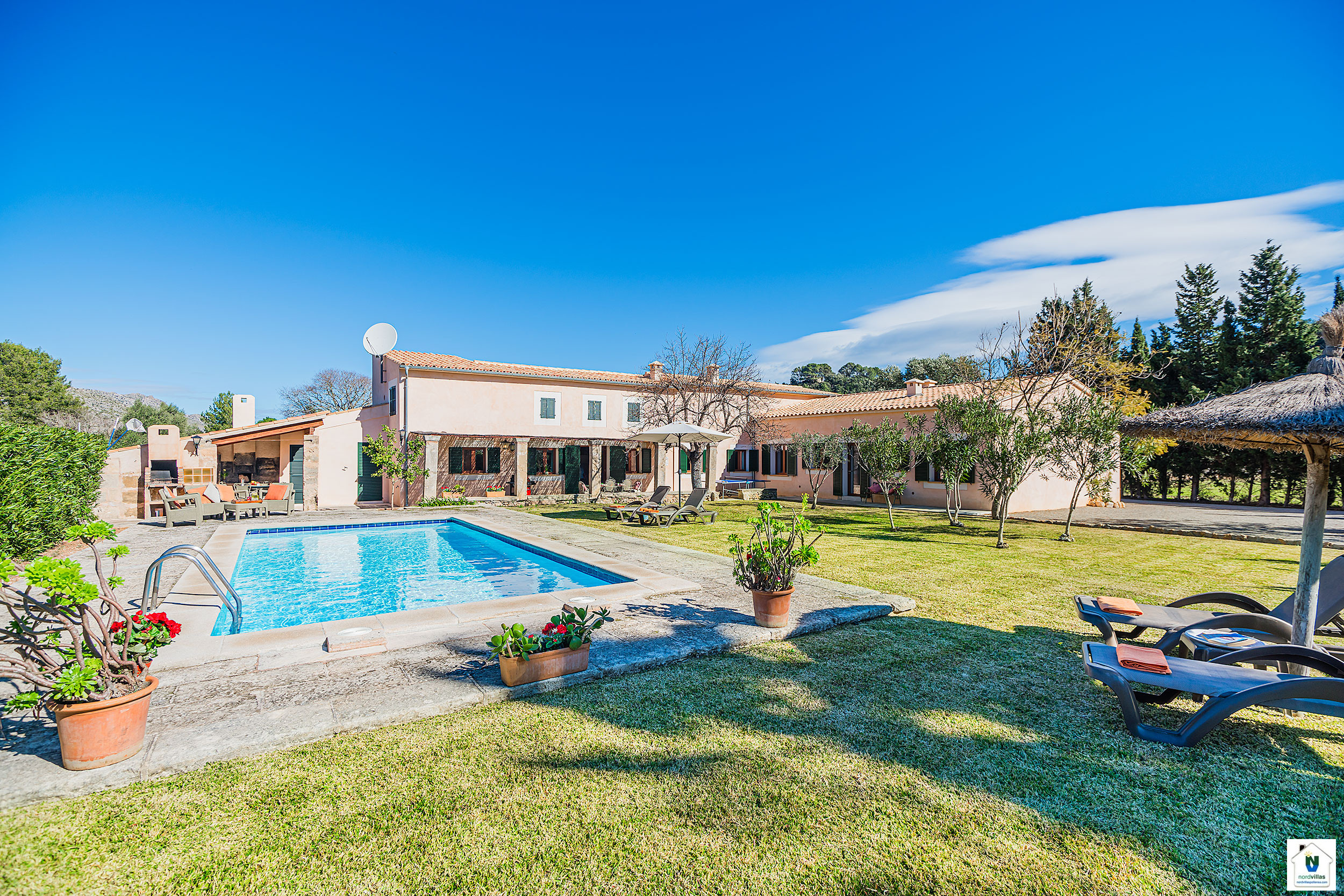Villa/Dettached house in Pollensa / Pollença - HORT DE CAN LLOBERA  Ref. VP57